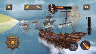 Pirate Ship Sea Battle 3D screenshot 4