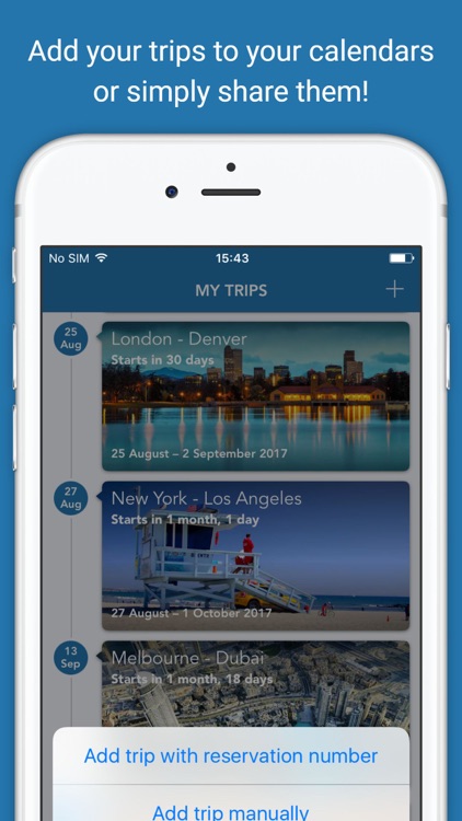 CheckMyTrip – Travel Itinerary
