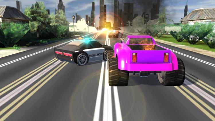 Police Chase Smash