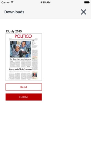 POLITICO Europe print edition(圖3)-速報App