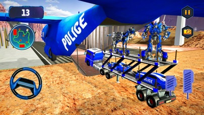 Police Transporter Truck Games screenshot 4