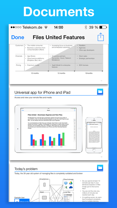 Files United - File Manager, Document Viewer, Cloud Browser Screenshot 2