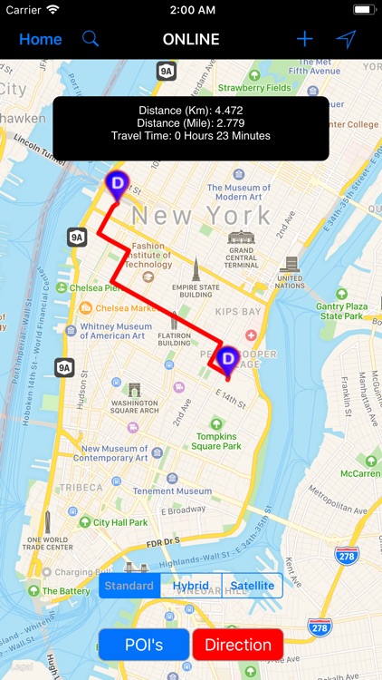 New York – City Travel Map