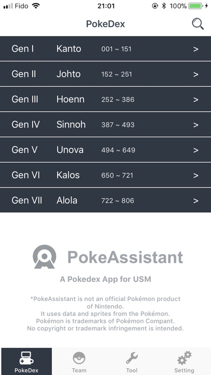 PokeAssistant - Team Analyzer