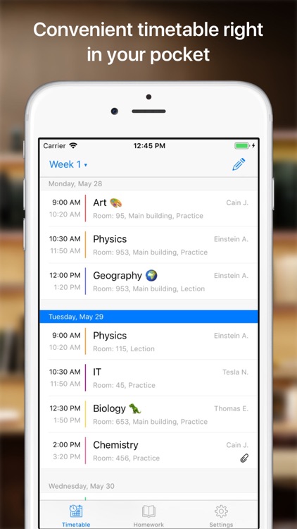 weekly timetable the schedule by oleksandr kirichenko weekly scheduler app