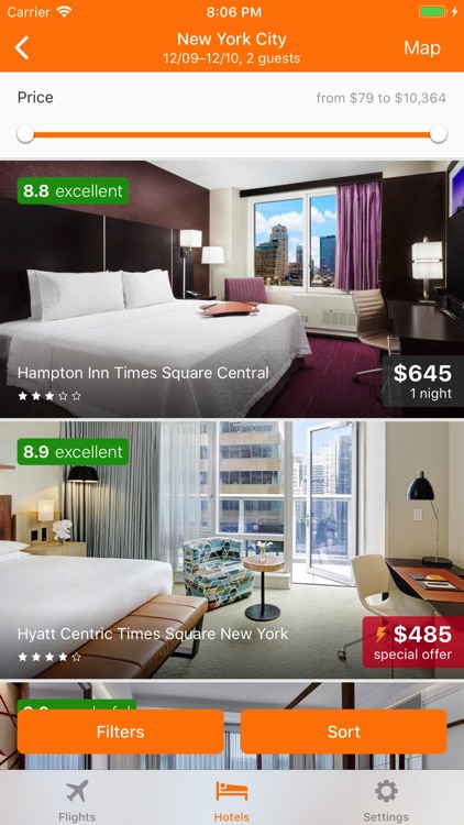 SAFR - cheap flights and hotel screenshot-4