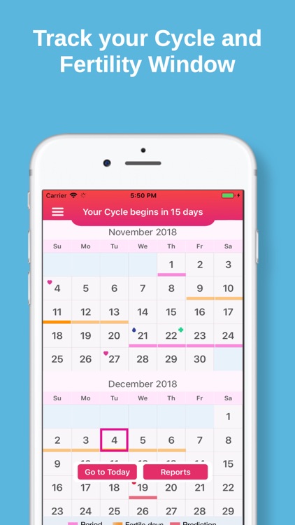 PeriodTrack, Cycle & Ovulation