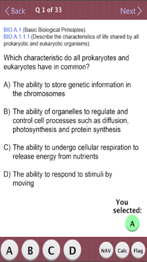 TX STAAR Biology Practice Test(圖3)-速報App