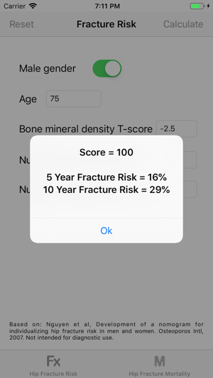 Hip Fracture Risk Calculator(圖2)-速報App