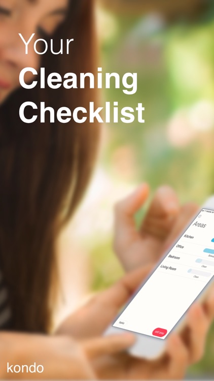 Cleaning Checklist Kondo