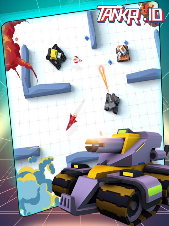 Игра Tankr.io-Tankr Realtime Battle
