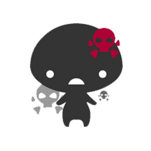 Black Character Stickers icon