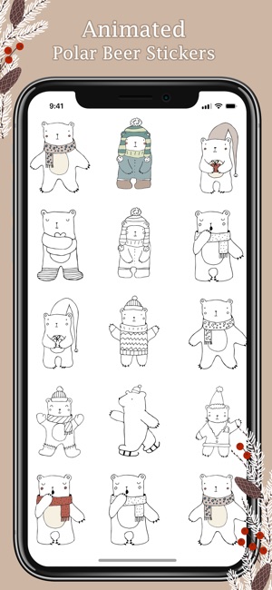 Animated Polar Bear Stickers!(圖2)-速報App