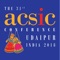 Official Mobile App for 31st ACSIC Conference
