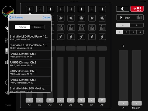 StageLight - DMX Controller screenshot 2