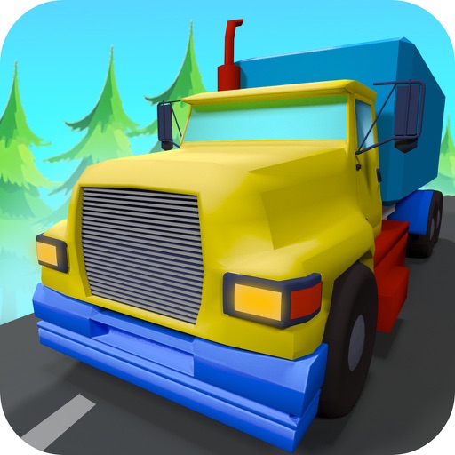 3D Toy Truck Driving Game Icon