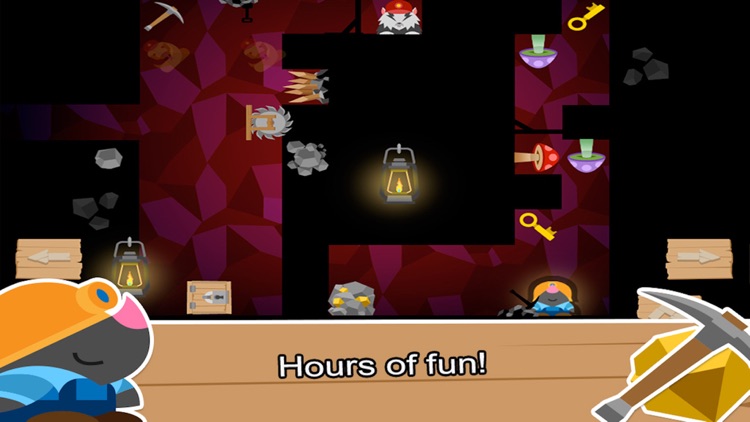 Moe Miner: fun puzzle game.