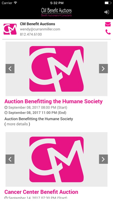 CM Benefit Auctions screenshot 3