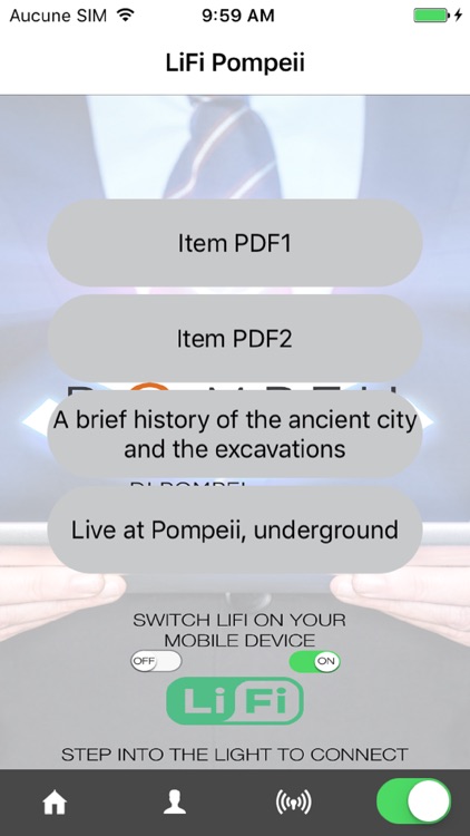 LiFi Pompeii