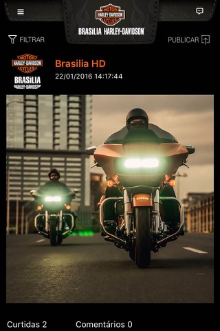 Brasília Harley-Davidson screenshot 2