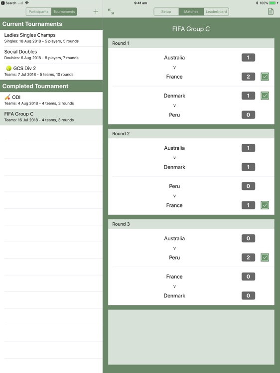 All-Play-All Round Robin