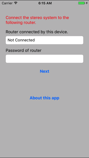 Panasonic Stereo System Network Setup