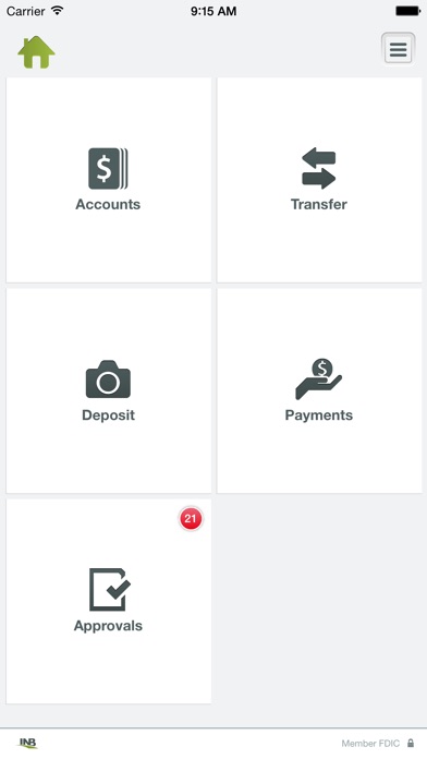 INB Cash Management Mobile screenshot 3