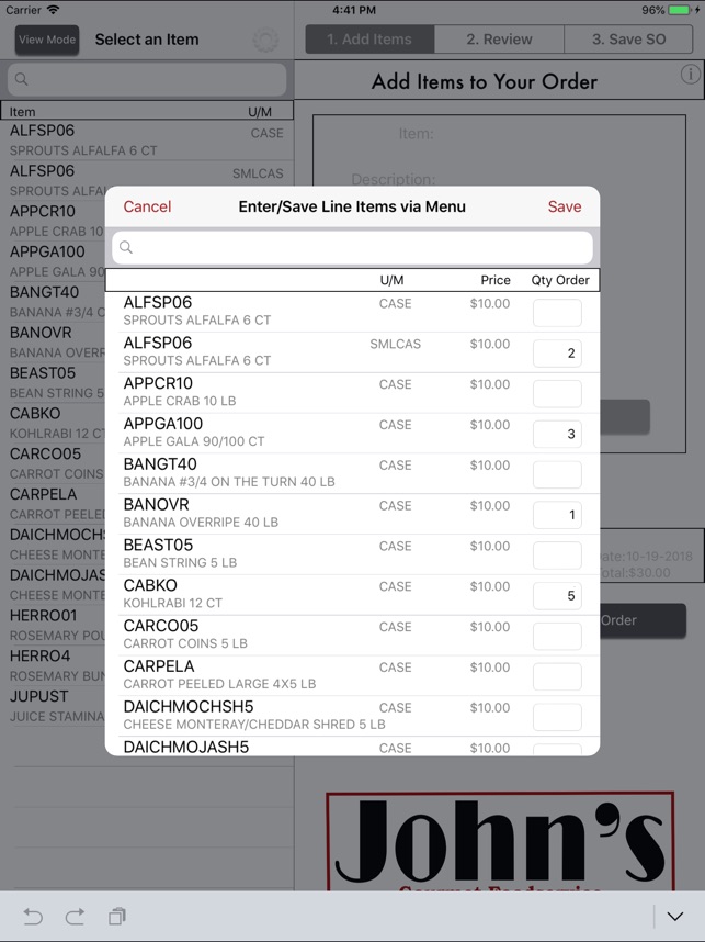 Johns Market Order Entry(圖2)-速報App