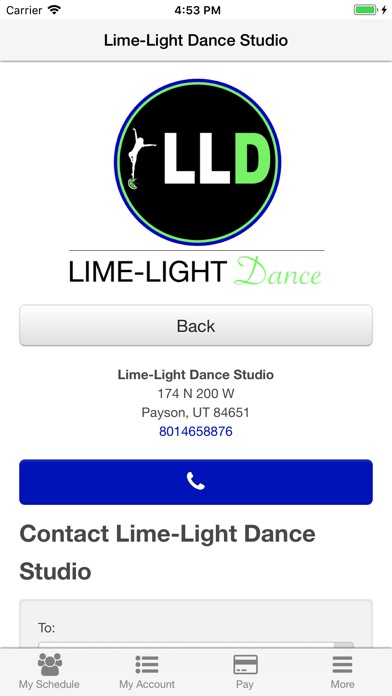 Lime Light Dance Studio screenshot 3