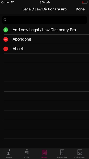 Legal / Law Dictionary Pro(圖6)-速報App
