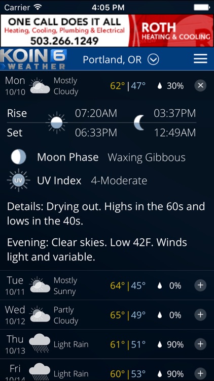PDX Weather - KOIN Portland OR screenshot-3