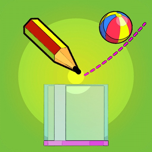 Physics Draw Line: Happy Ball