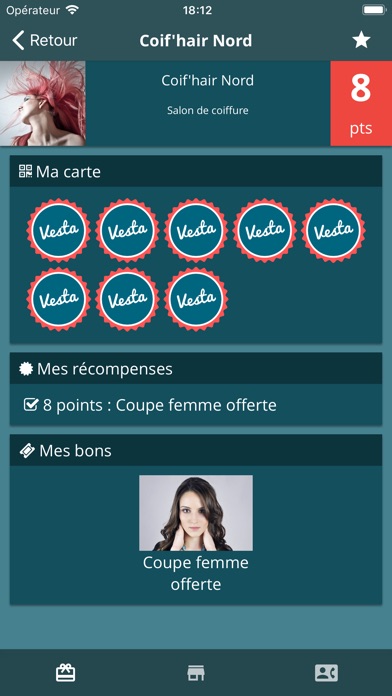 Vesta Fidélité screenshot 2