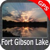 Lake Fort Gibson Oklahoma GPS chart Navigator