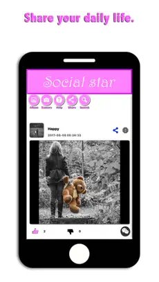Captura de Pantalla 2 Social Star - 소셜스타,SNS스타 iphone