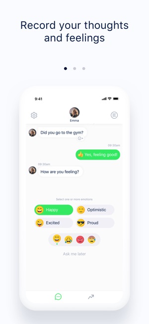 Selfchat - Emotion Tracker(圖1)-速報App