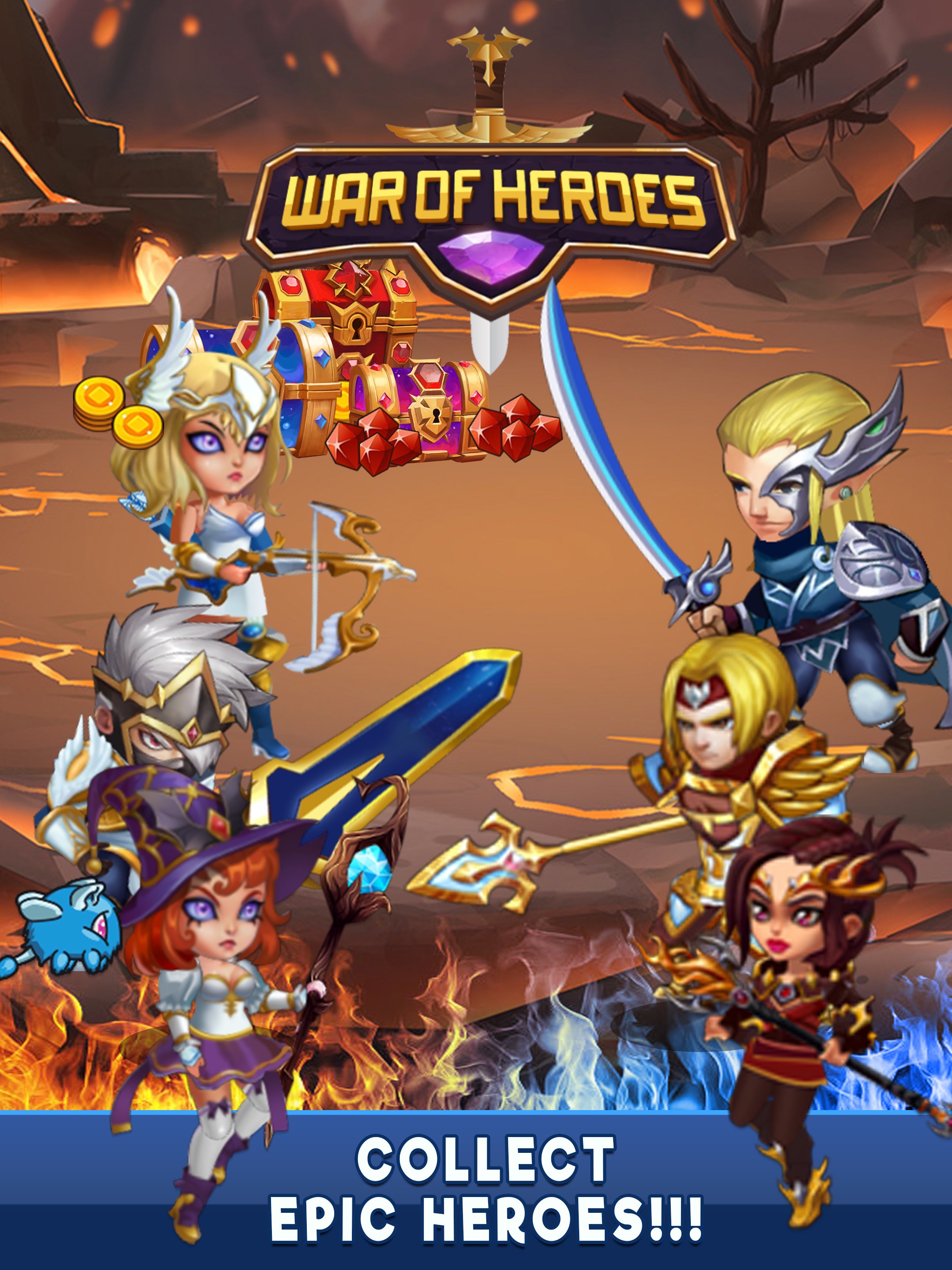  War of Heroes - Dungeon Battle Hack Online Package gem5 