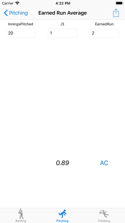 Baseball Statistics Calculator screenshot-4