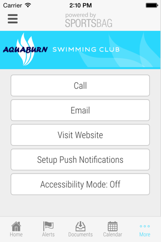 Aquaburn Swimming Club - Sportsbag screenshot 4
