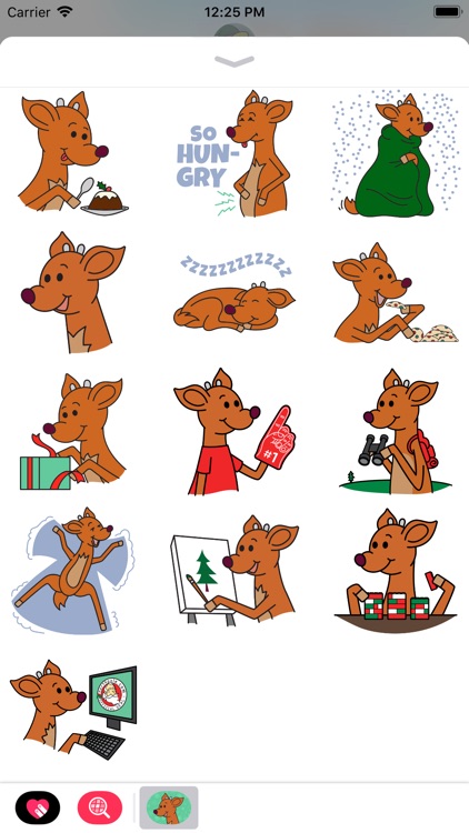 Raymond the Reindeer Stickers screenshot-3