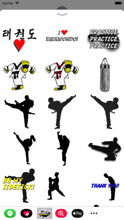 Taekwondo Stickers