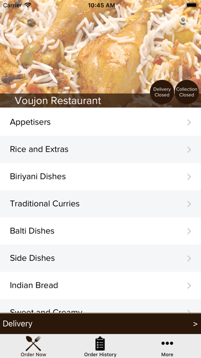 How to cancel & delete Voujon Restaurant from iphone & ipad 2