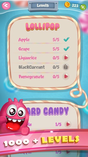 Word Candies: Candyland Mania(圖3)-速報App