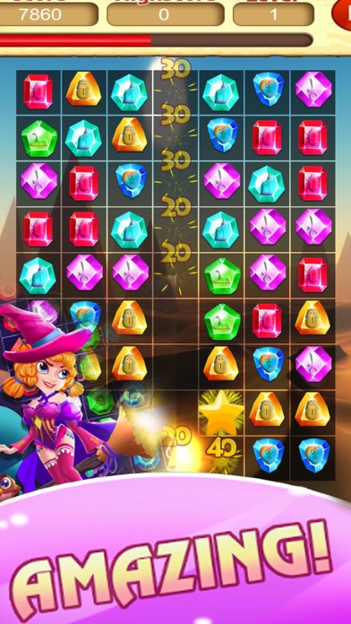Gems Land: Match 3 Shine screenshot 2