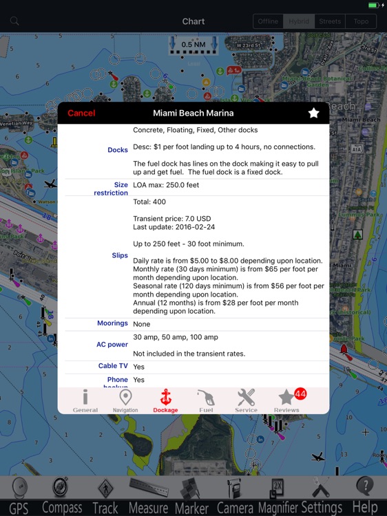 Michigan Lakes GPS Charts Pro