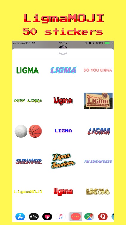 LigmaMOJI - Stickers for LIGMA