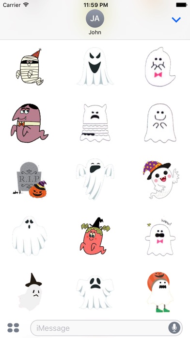 Ghost Funny Stickers screenshot 4