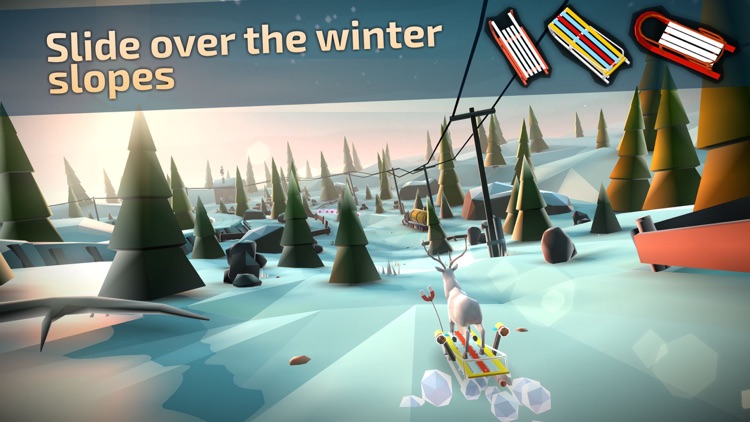 Animal Adventure Downhill Rush screenshot-0