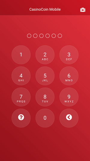 CasinoCoin Mobile Wallet
