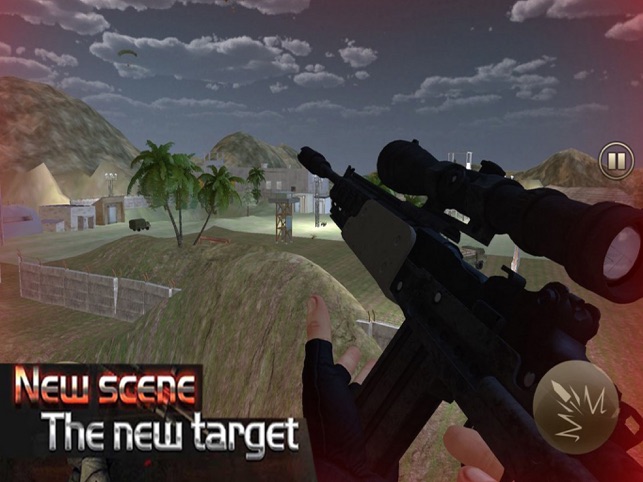 Army Sniper Pro: Gun War Actio, game for IOS